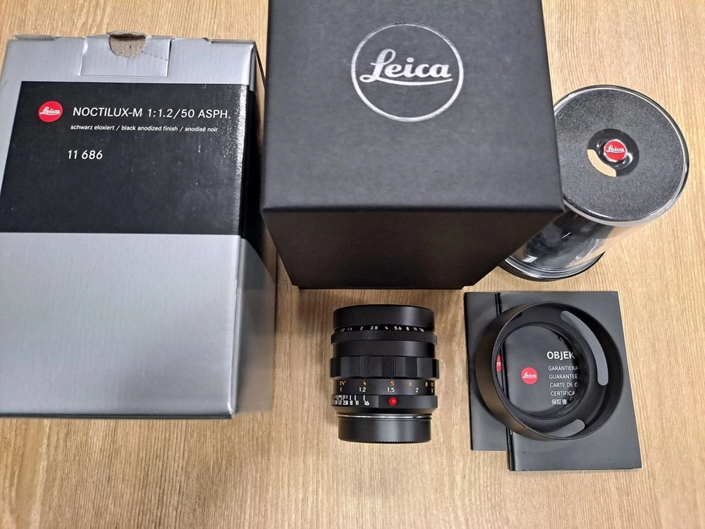 LEICA 50mm F1.2 ASPH NOCTILUX-M 녹티 복각 이미지