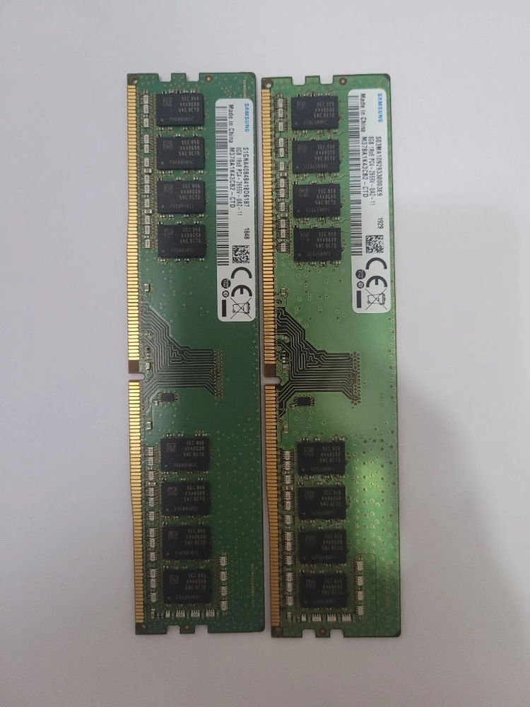 삼성 램16기가 (8기가*2개) DDR4 2666V 16GB 10만 급처 이미지