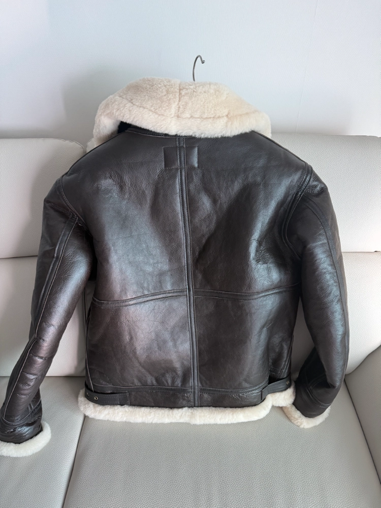 [완전신상] 톰하디 콕핏 USA(COCKPIT USA) 무스탕 B-3 Sheepskin Jacket 이미지