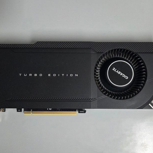 기가바이트 GeForce RTX 3090 Turbo D6X 24GB 블로워형 그래픽카드 이미지
