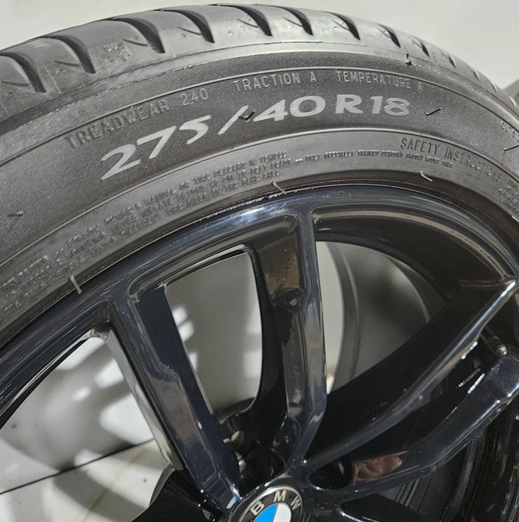 BMW 662M G30 5시리즈 18인치 순정휠 / 24년식 미쉐린 타이어 세트 이미지