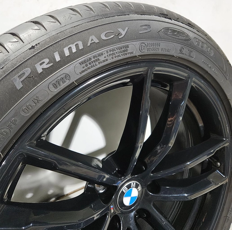 BMW 662M G30 5시리즈 18인치 순정휠 / 24년식 미쉐린 타이어 세트 이미지