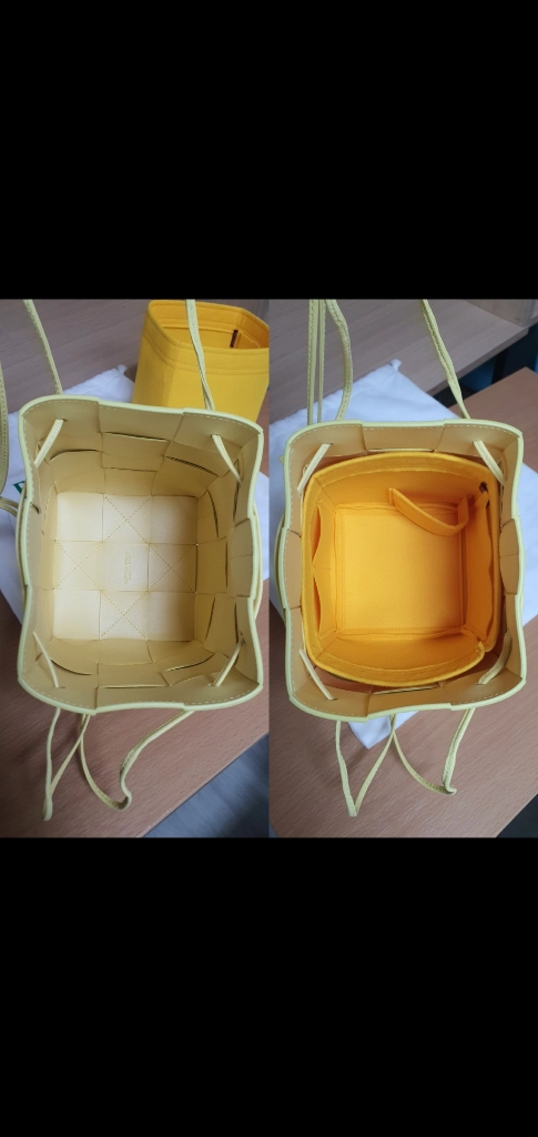 보테가베네타 버킷백/크로스백 스몰 새상품급 정품(감정O)구찌프라다루이비통디올고야드샤넬셀린느생로랑버버리발렌시아가가방 이미지
