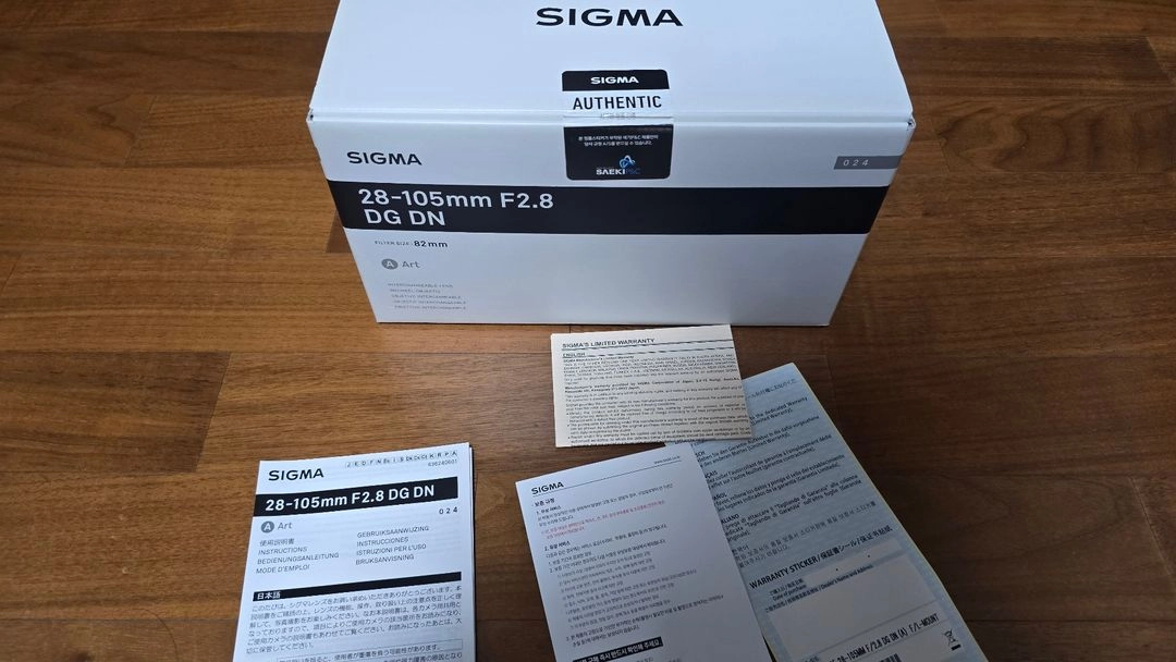 시그마 아트 sigma art 28-105 L마운트 F2.8 DGDN - 안심되는 중고거래