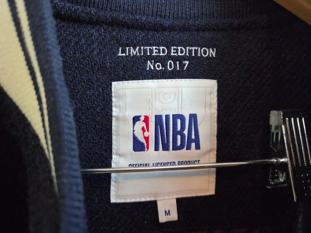 (새제품급 리얼 한정판)해리스 트위드 NBA 리미티드 바시티자켓 100-105 이미지