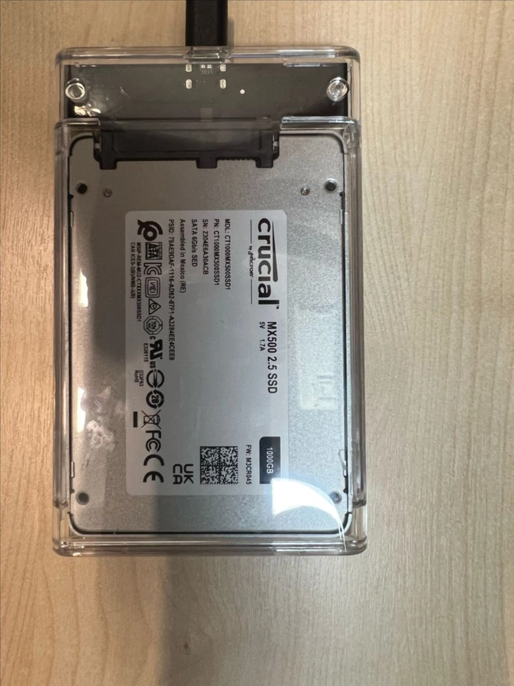 크루셜 2.5인치 MX500 1000GB SSD 1tb 이미지