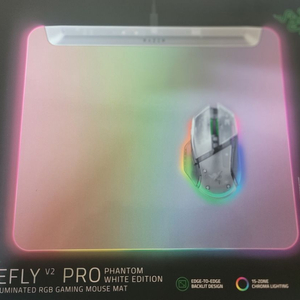 Razer FireFly V2 Pro 팬텀 화이트 미개봉 레이저 파이어플라이 V2 pro 이미지
