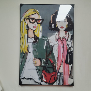샤넬 명품감성 유화 스케치 인플루언서 유화 거실 인테리어 그림액자 그림 액자 팝아트 인테리어소품 명품그림 명품액자 이미지