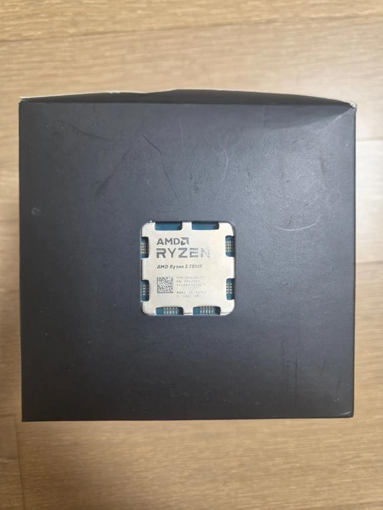 AMD 라이젠 5 7500F, 정품 박스와 번들 쿨러 포함 이미지