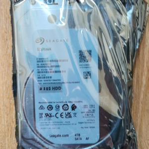 [미개봉] Seagate 4TB 하드 디스크 팝니다 이미지