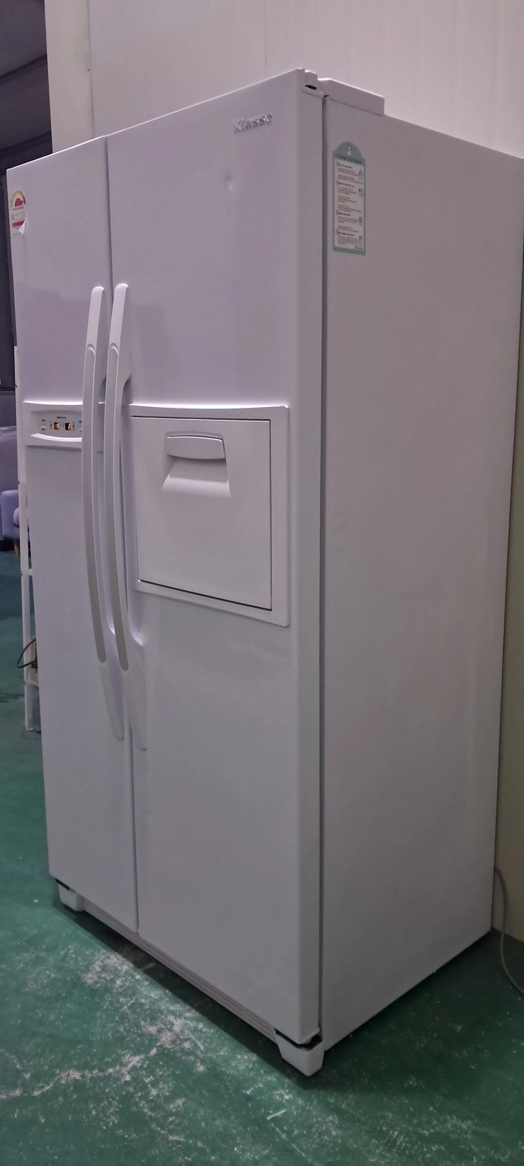 1655 대우클라쎄 550L 2도어양문형냉장고(메탈실버) 이미지