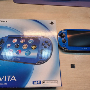 PSVITA PCH-1000 PS비타 1세대 사파이어블루색상 정발판 팝니다. 이미지