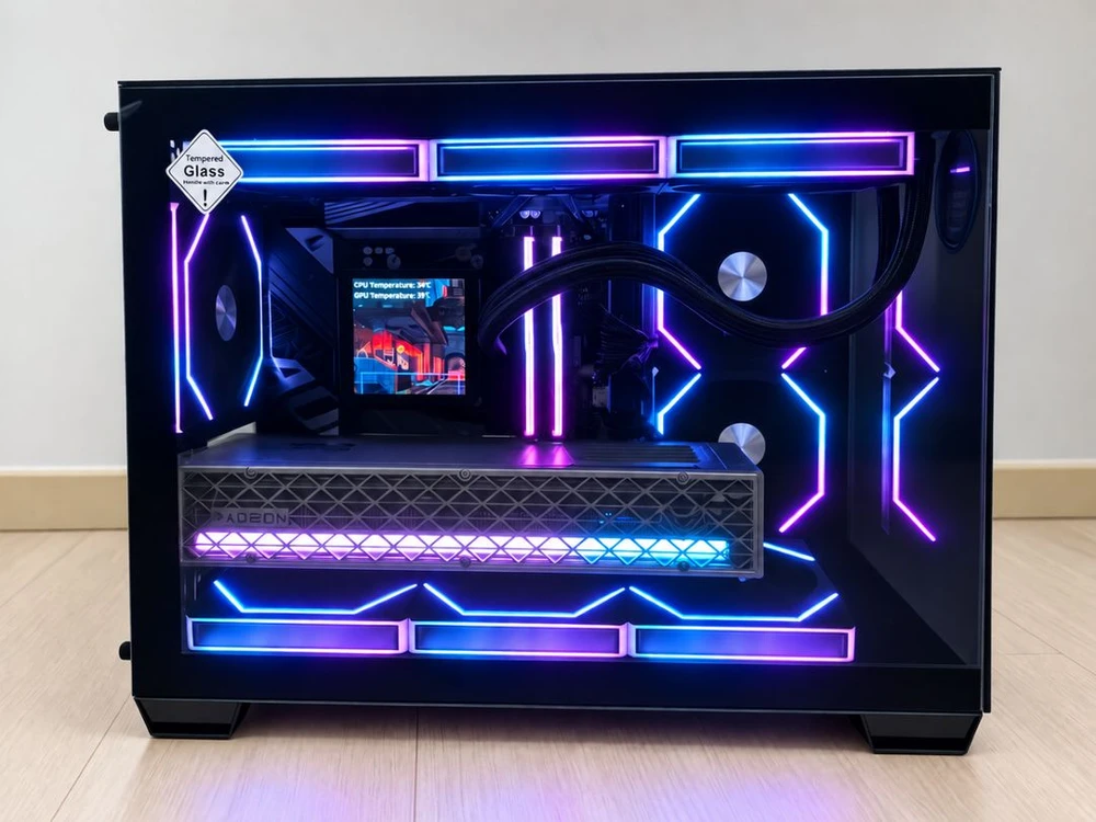 9800x3d 9070xt 32g 1tb 고사양 게이밍 데스크탑 pc판매합니다 이미지