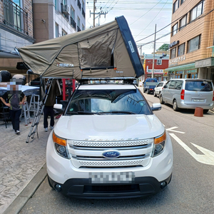 자동차검사 규제 풀림, 지붕위 다락방!아베나키 메세타 힐랜더 트랩오버랜드 루프탑텐트 새제품+가로바+어넥스 초특가 장 이미지