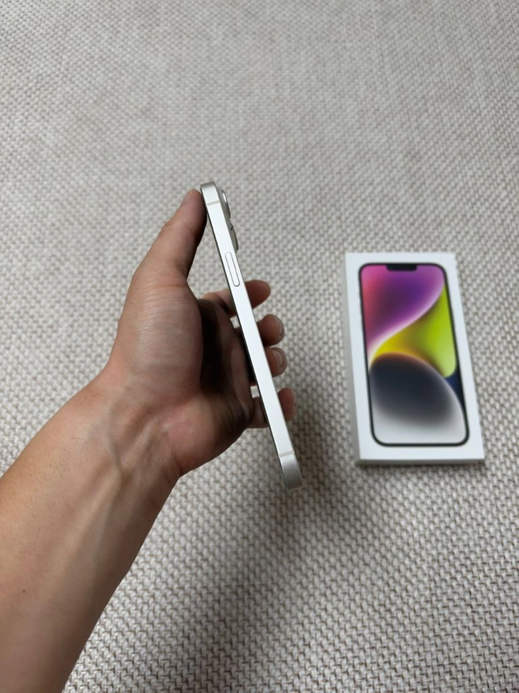 아이폰 14플러스 256GB 화이트 (박스, 충전기) 이미지