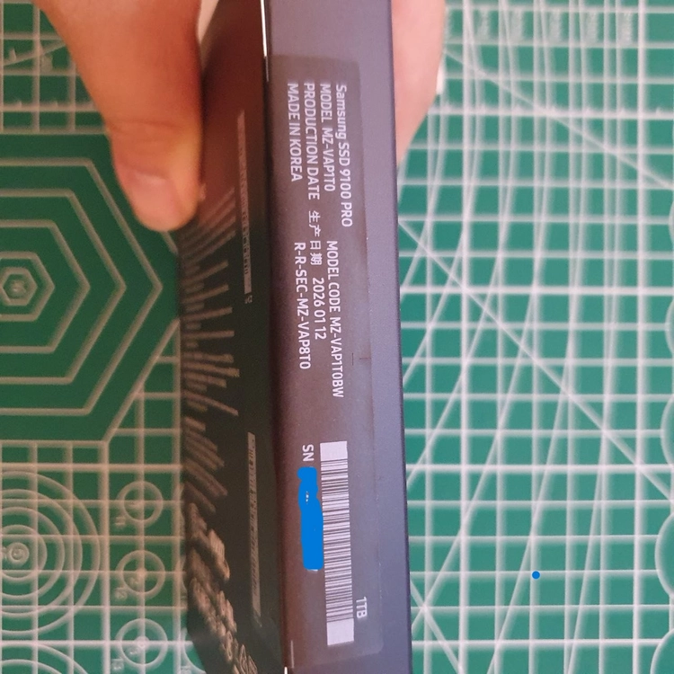 [새상품] 삼성전자 9100 PRO M.2 NVMe (1TB) 국내정품 팝니다. 이미지