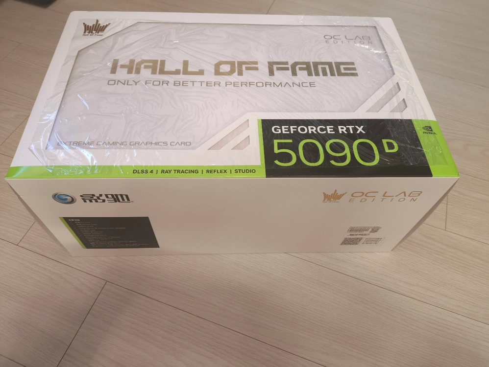 RTX 5090 D HOF OC LAB PLUS X 32 GB 풀박스 이미지