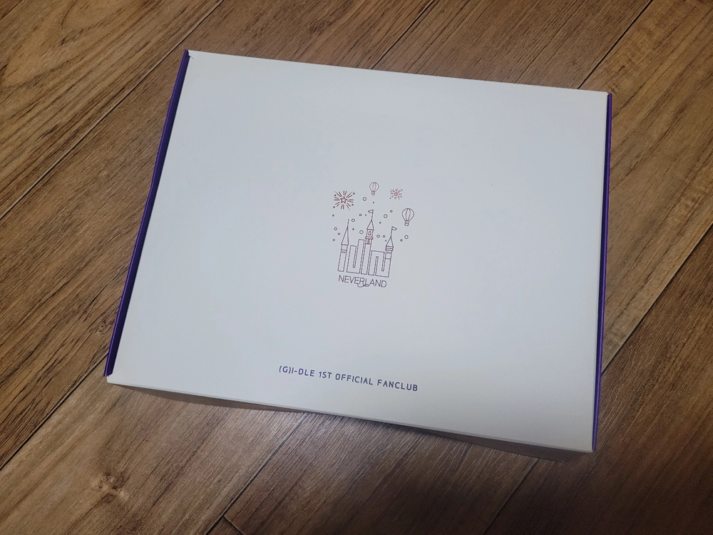 아이들 팬클럽 네버랜드 1기 키트 이미지