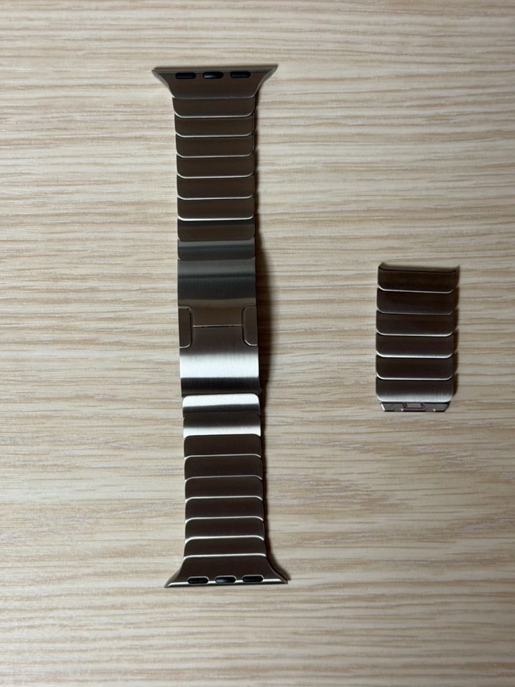 애플워치 정품 링크 브레이슬릿 내추럴 42mm 판매합니다 이미지