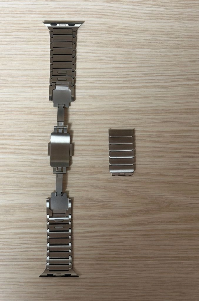 애플워치 정품 링크 브레이슬릿 내추럴 42mm 판매합니다 이미지