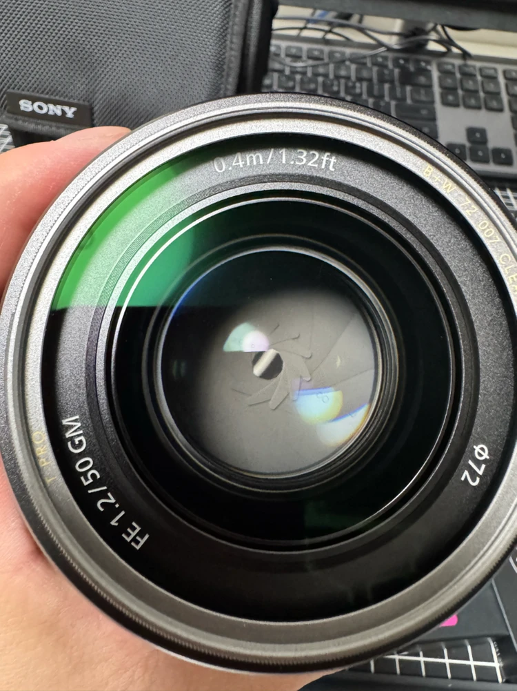소니 50mm 1.2 gm 렌즈 판매합니다. 이미지
