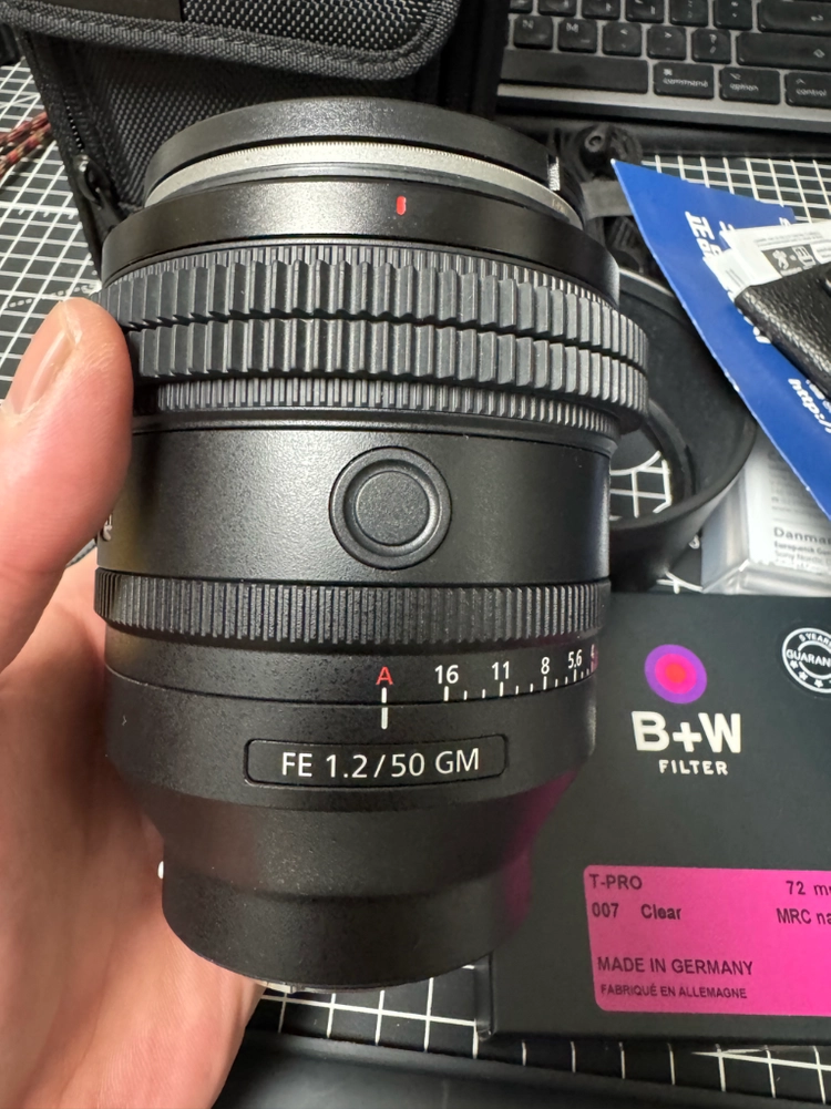 소니 50mm 1.2 gm 렌즈 판매합니다. 이미지