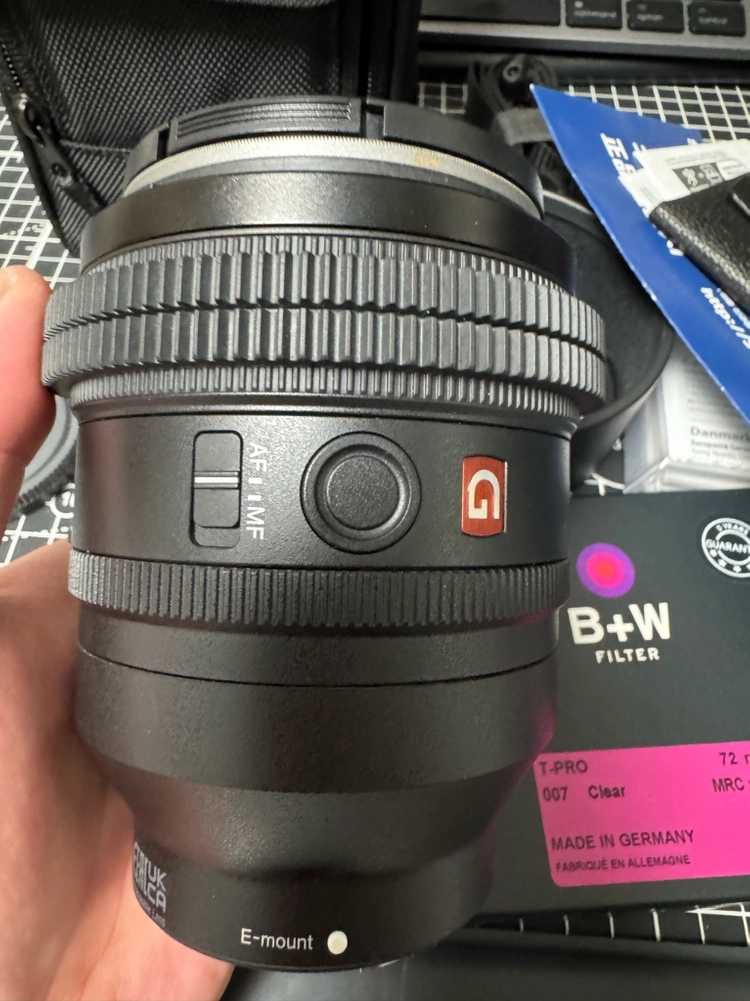 소니 50mm 1.2 gm 렌즈 판매합니다. 이미지