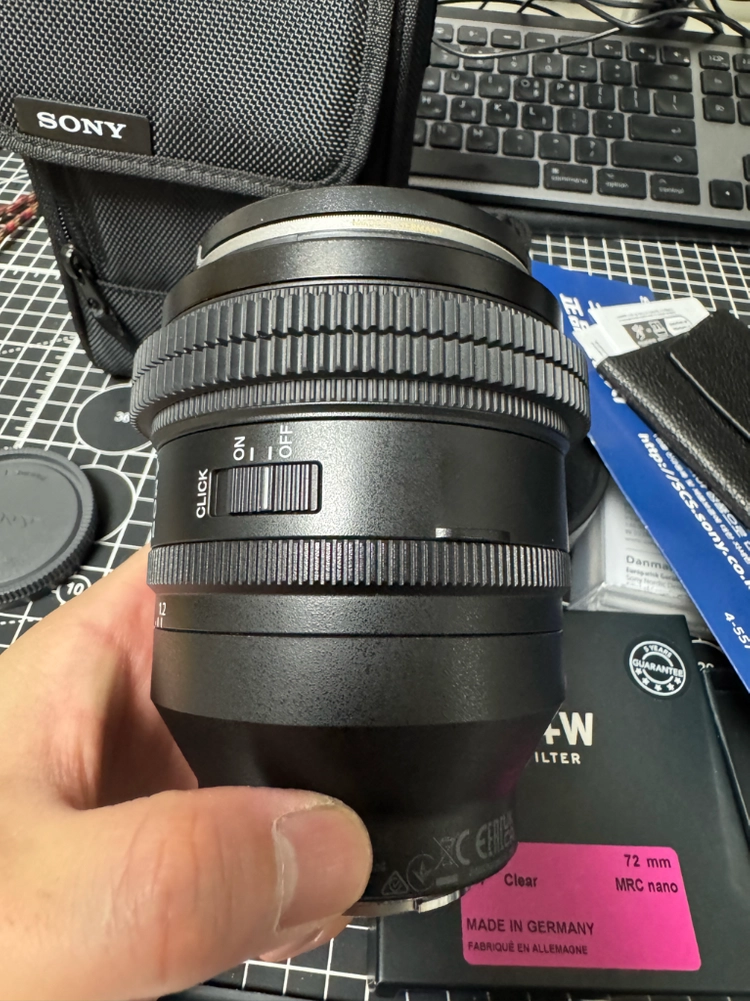 소니 50mm 1.2 gm 렌즈 판매합니다. 이미지