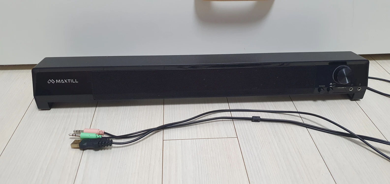 맥스틸(MAXTILL) SB-100 사운드바 USB 스피커 판매 이미지