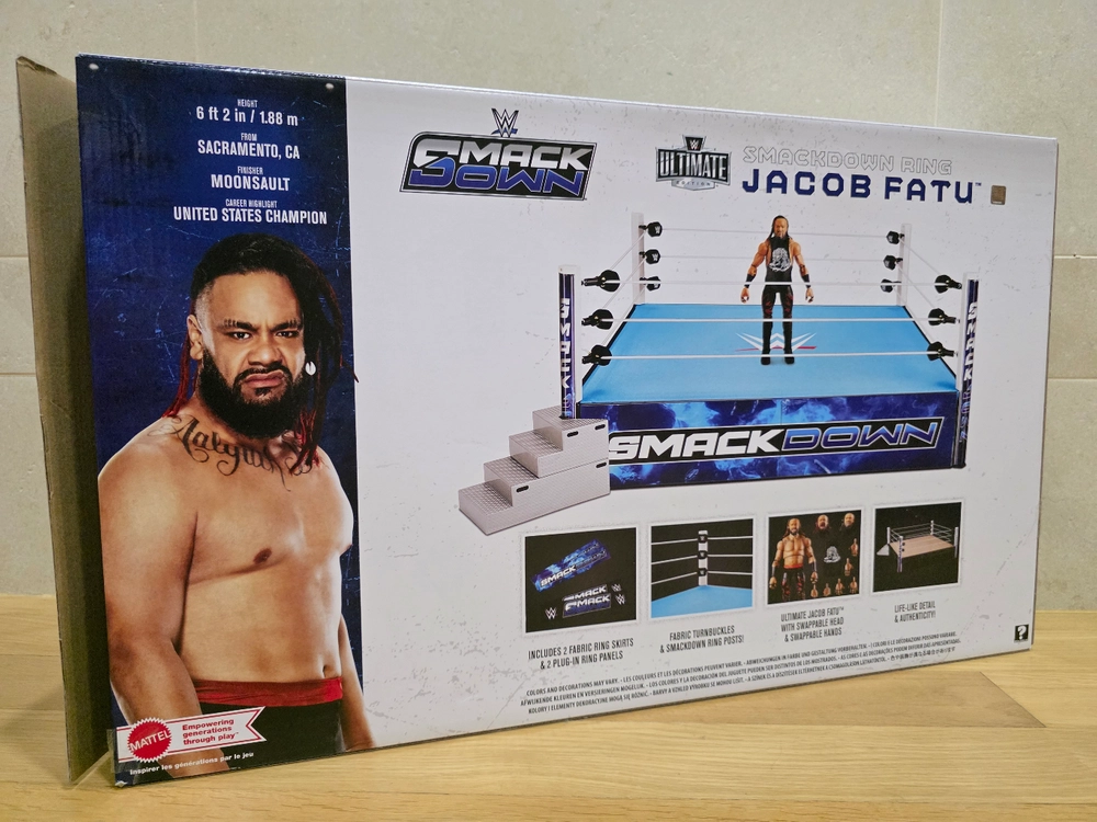 WWE 스맥다운 리얼 스케일 링 (피규어 미포함) 이미지