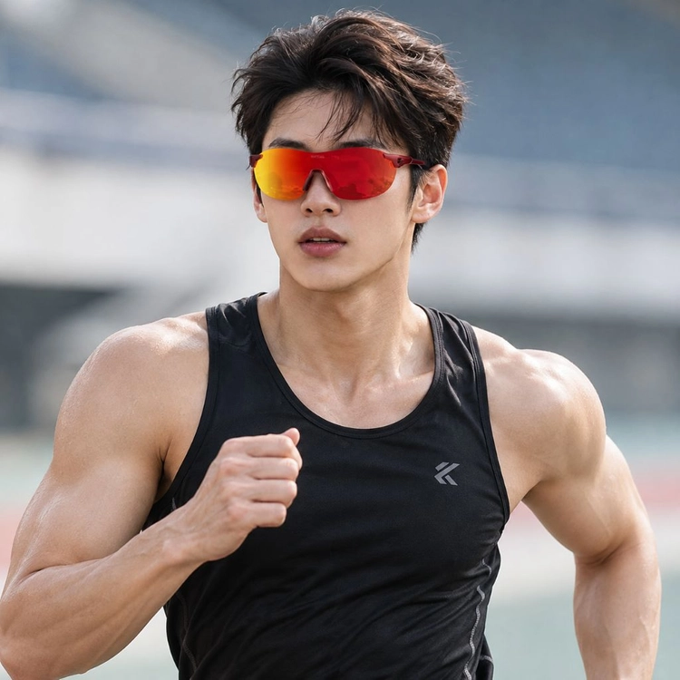 (새상품)Kapvoe 초경량 런닝 자전거 고글 선글라스 이미지