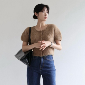 아르테 알파 소프트 가디건 카멜 이미지