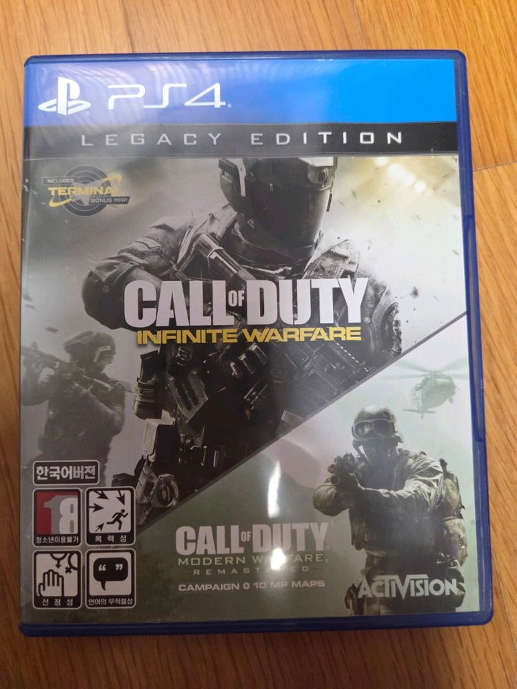 플스4 ps4 콜오브듀티인피니트워페어 - 안심되는 중고거래