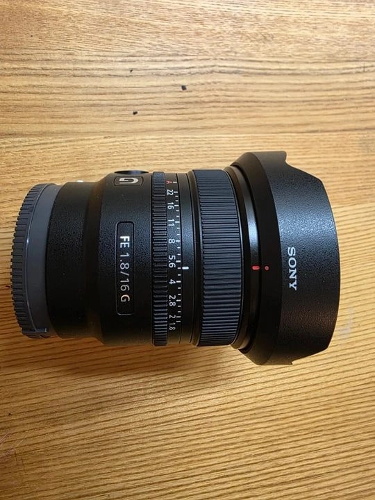 소니 FE 16mm F1.8 G 단렌즈 이미지