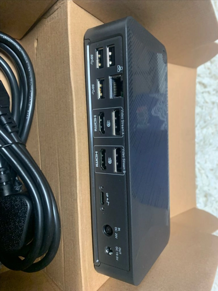 [미개봉] 타거스 USB-C 도킹스테이션 100W PD / 듀얼 4K 60Hz 새제품 이미지