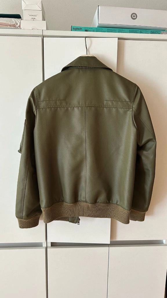 디올옴므 DIOR HOMME 메인컬렉션 역대급디자인마원 MA1 자켓 점퍼 새상품급 항공점퍼 블루종 탑건자켓항공플라이 이미지