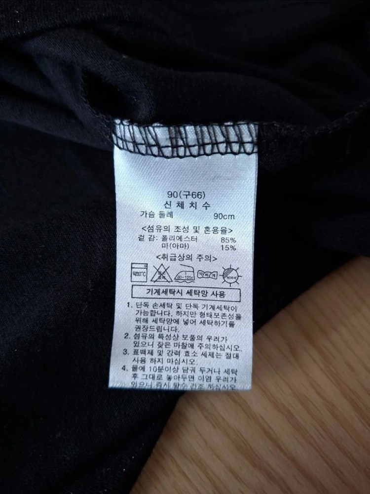 2장에 15000원! 반짝이 펄감이 있는 5부 반팔티 66 (66~날씬77) (새상품) 이미지