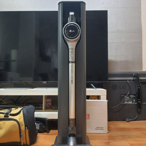 [스마트 인버터 모터 새상품][LG] 코드제로 무선청소기 A9 올인원타워 이미지