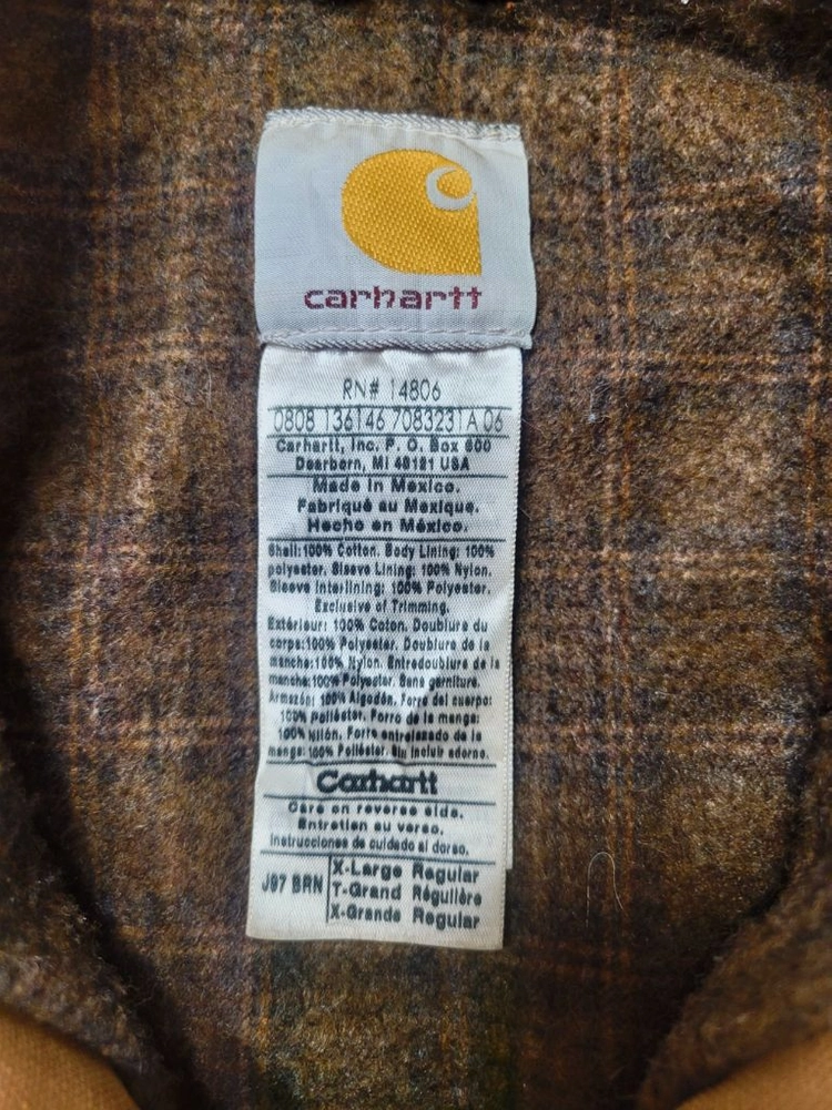 [ XL ] 칼하트 디트로이트 자켓 J97 BRN 이미지