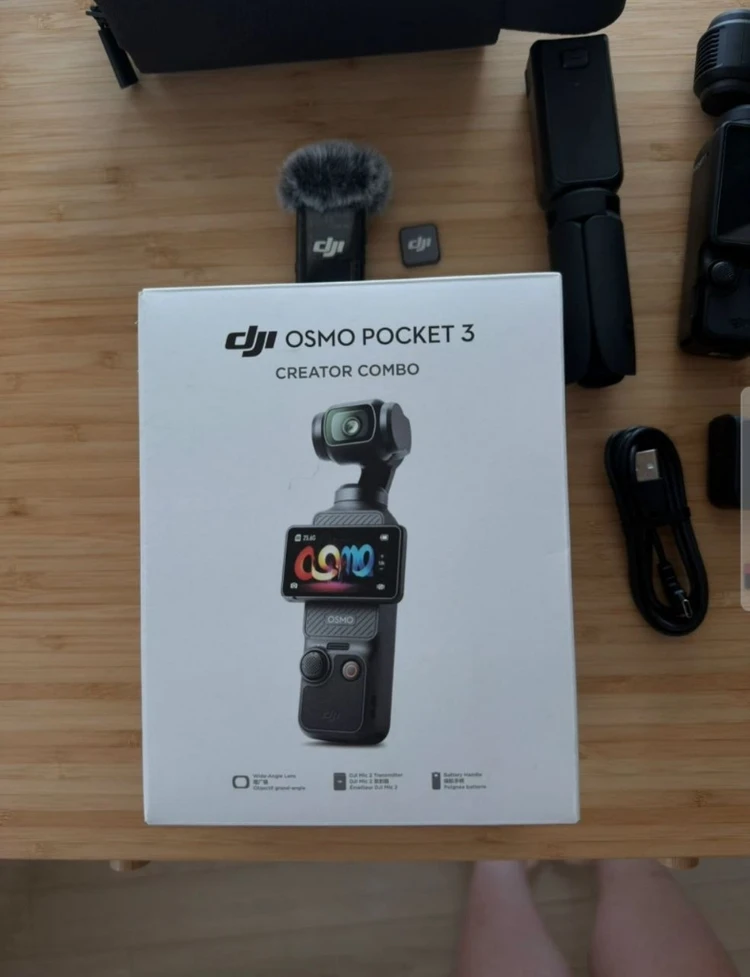 DJI 오즈모 포켓 3 콤보+샌디스크 256 메모리카드 - 안심되는 중고거래