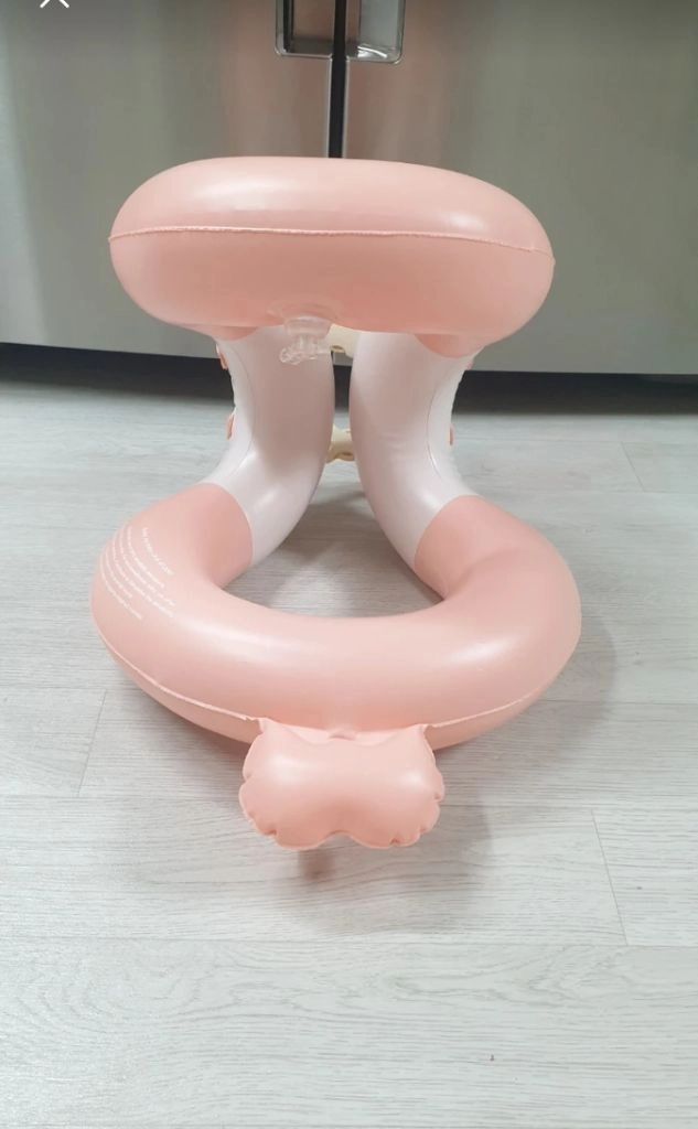 [미사용 새상품] 오우아 스튜디오 넥튜브 착용형 구명조끼 아동 15~25kg_핑크색 이미지