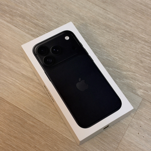 아이폰 18 프로 블랙 256GB 홍콩판 카메라 무음 이미지