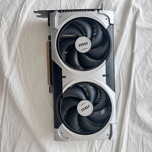 MSI RTX 5060ti 8g 그래픽카드 이미지