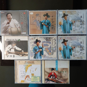 판소리 명창 박동진 선생 판소리 CD 모음외 이미지