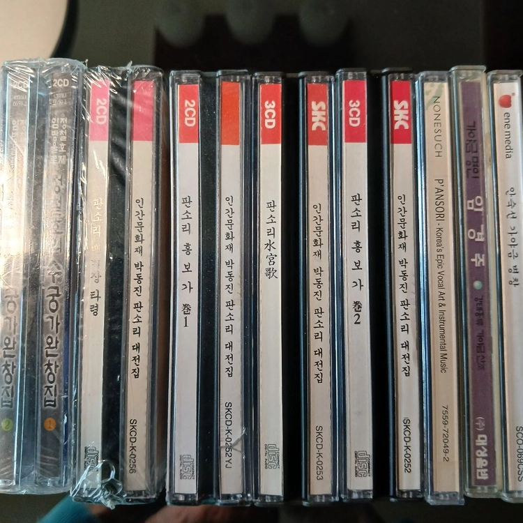 판소리 명창 박동진 선생 판소리 CD 모음외 이미지