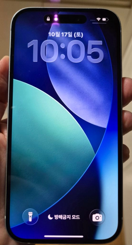 아이폰 15 블루 128GB, 배터리 80% 이미지