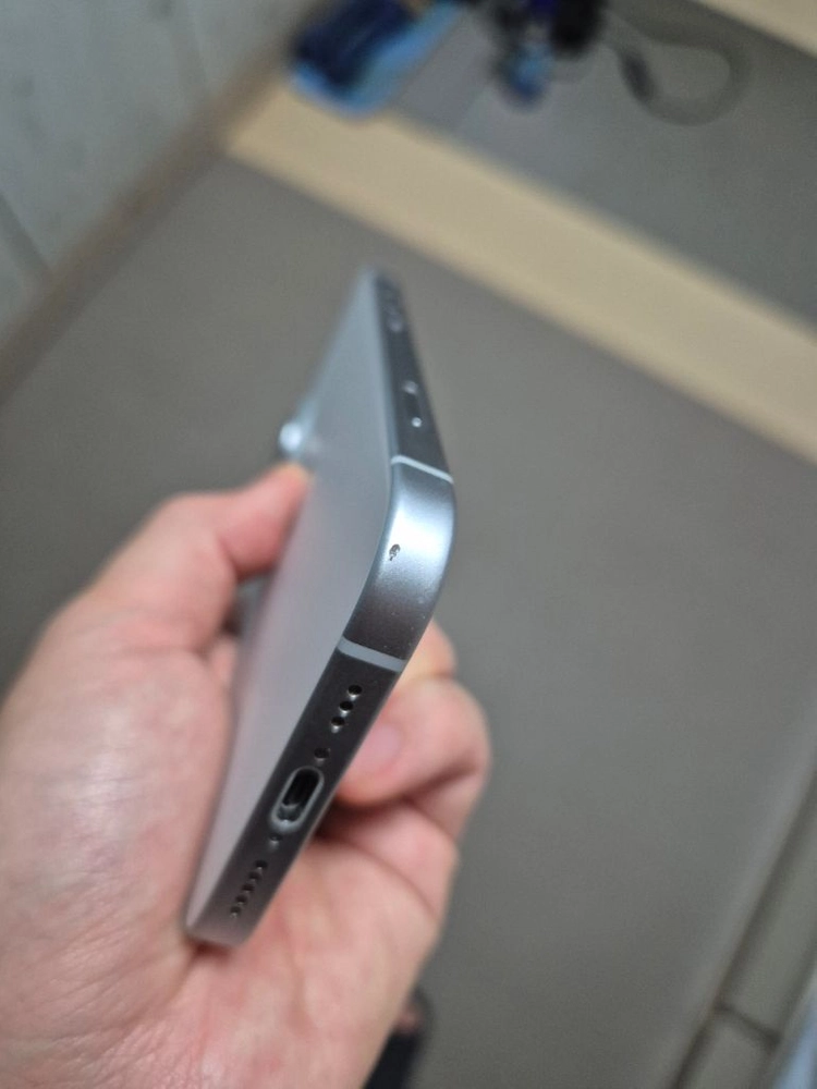아이폰 15 블루 128GB, 배터리 80% 이미지