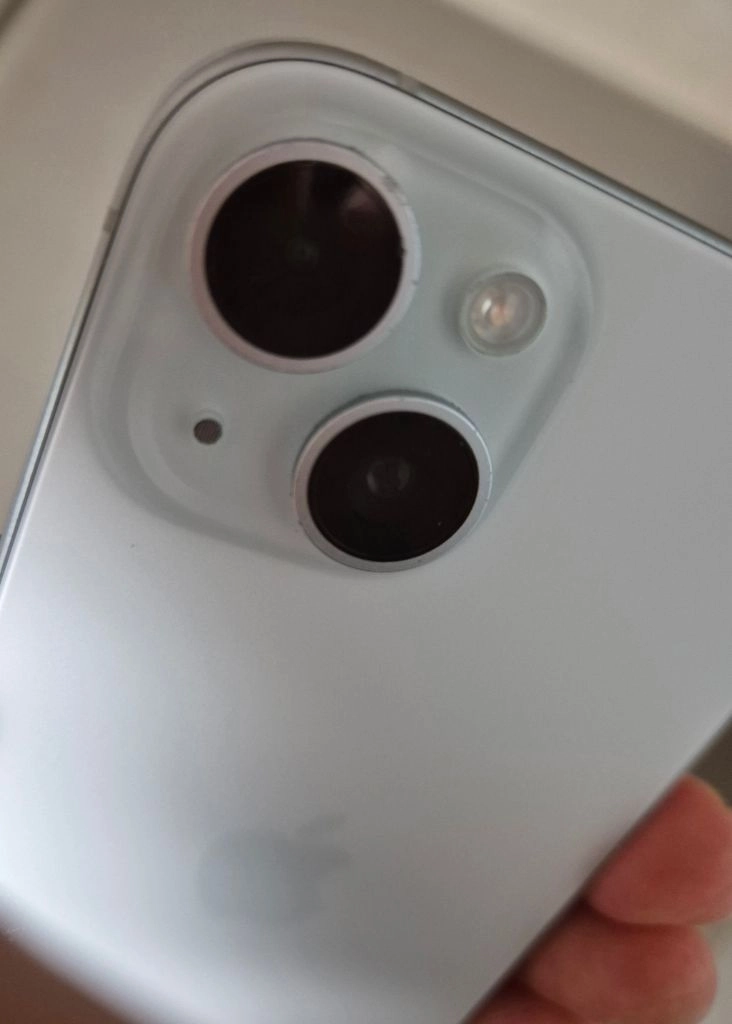 아이폰 15 블루 128GB, 배터리 80% 이미지