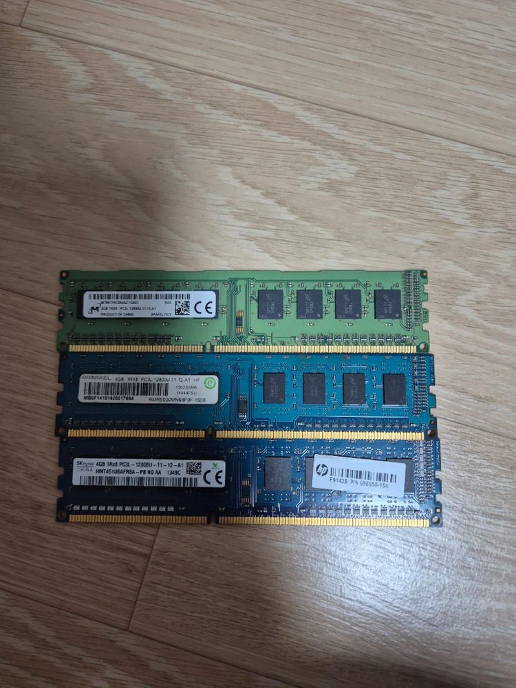 삼성,외산 ddr3 4g 일괄 팝니다(30장) 이미지
