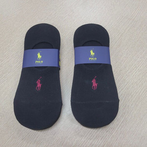 폴로덧신양말 블랙 10켤레 이미지